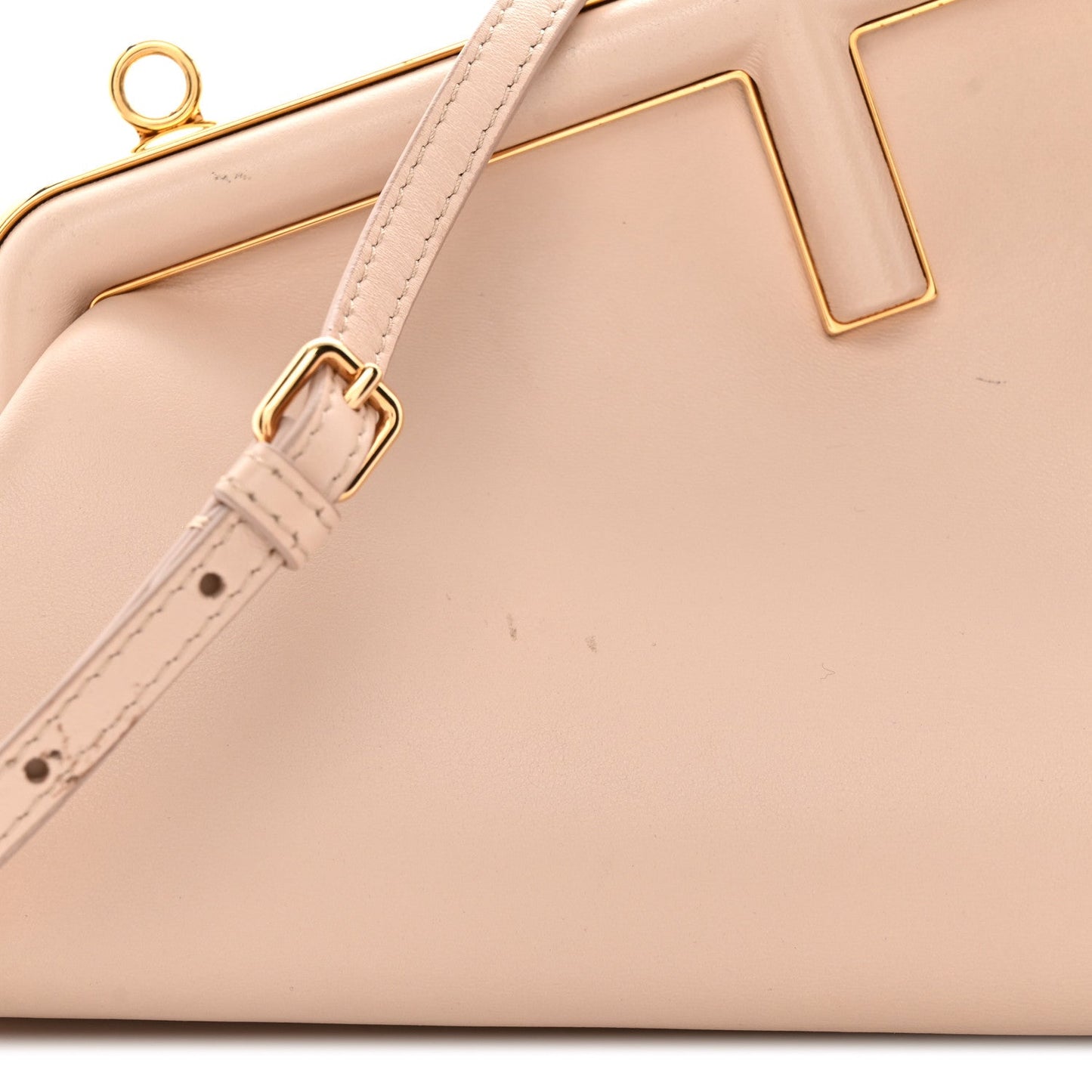 Shiny Nappa Small Fendi First Poudre
