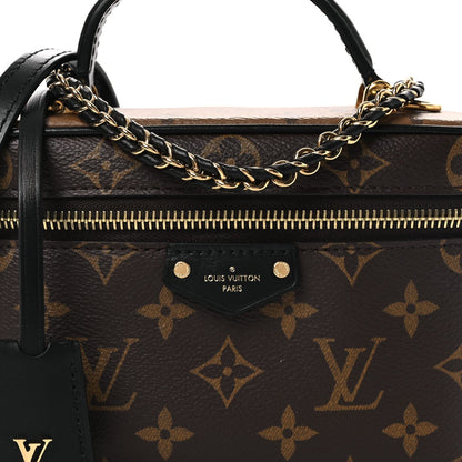 Reverse Monogram Vanity Chain Pouch