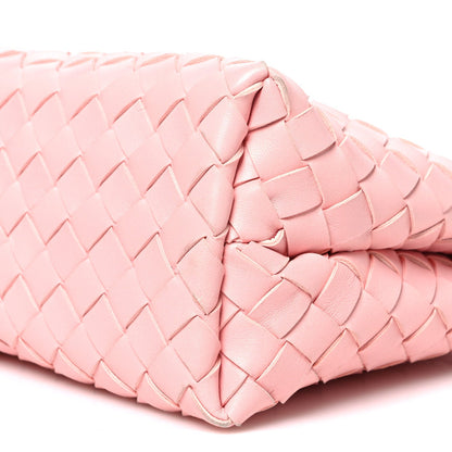 Nappa Intrecciato Small Andiamo Shoulder Bag Blush