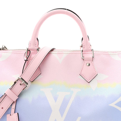 Monogram Escale Speedy Bandouliere 30 Pastel
