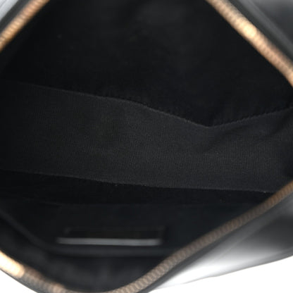 Calfskin Matelasse Monogram Lou Camera Bag Black