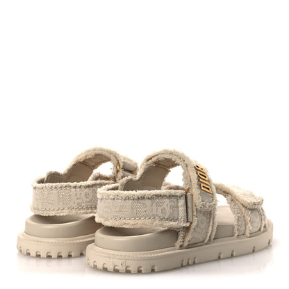 Cotton Dioract 10mm Sandals 36 Natural