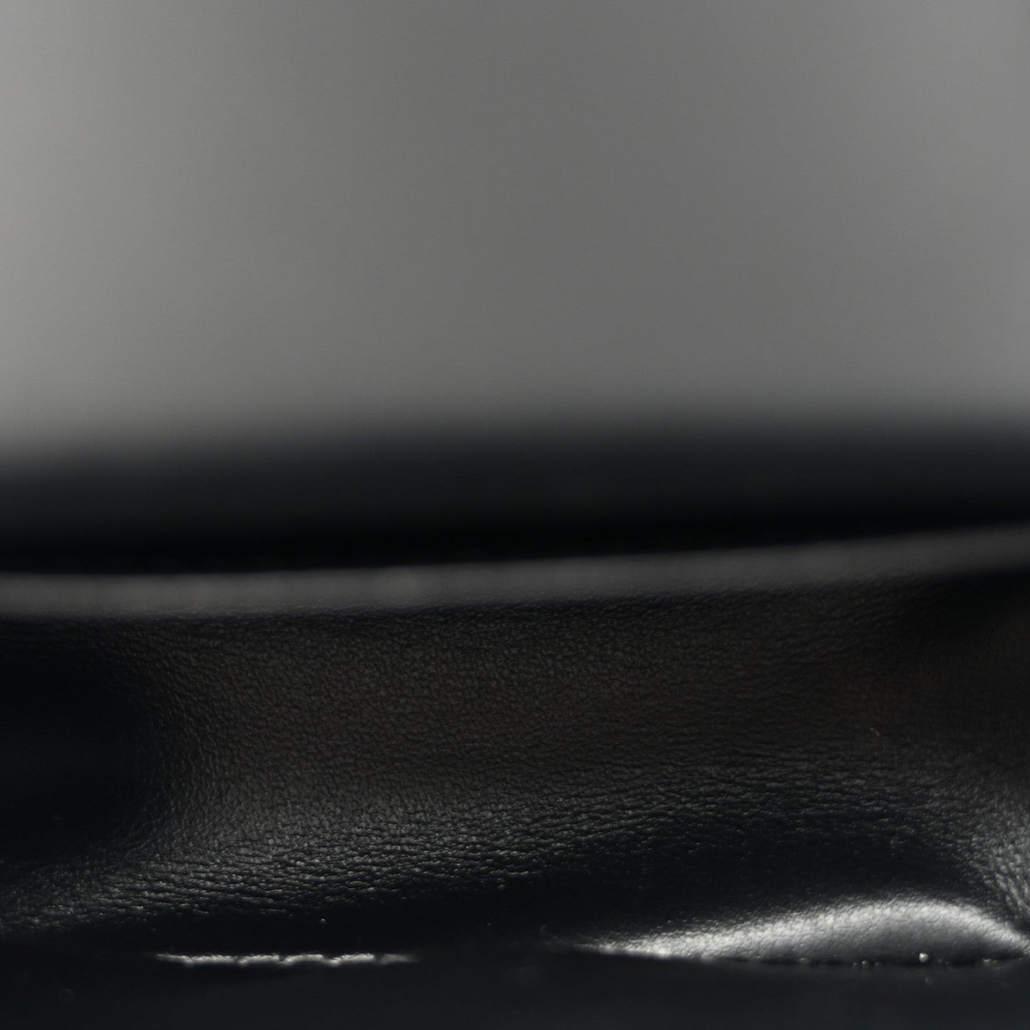 Shiny Calfskin Mini Triomphe Black