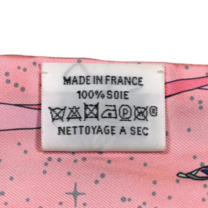 Silk Space Derby Twilly Rose Bleu Jaune