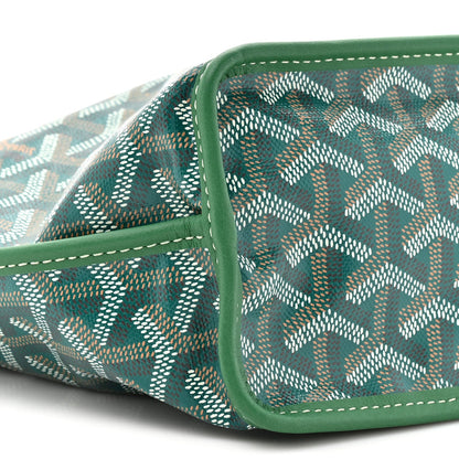Goyardine Reversible Mini Anjou Green
