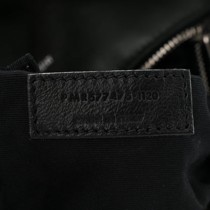 Lambskin Quilted Medium Loulou Puffer Monogram Chain Satchel Seaweed