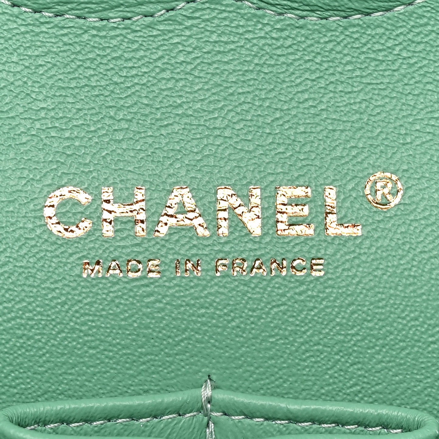 Tweed Braided Medium Flap Green Blue Multicolor
