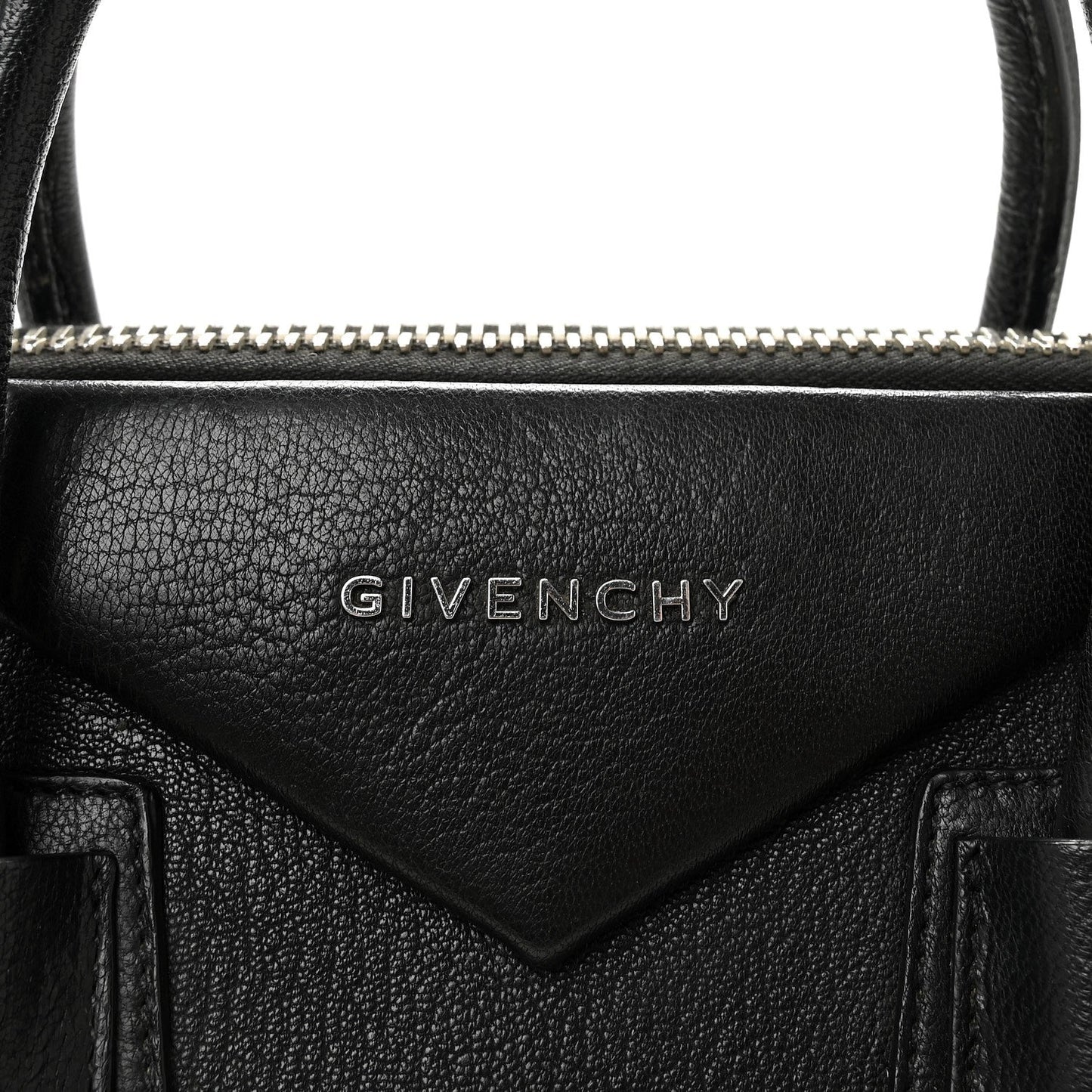 Sugar Goatskin Medium Antigona Black