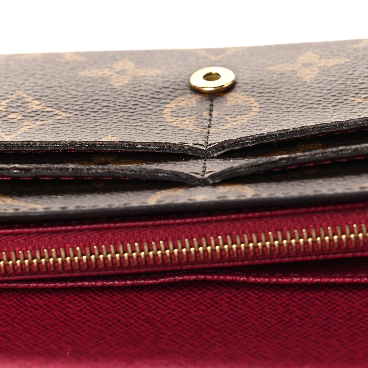 Monogram Sarah Wallet NM Fuchsia