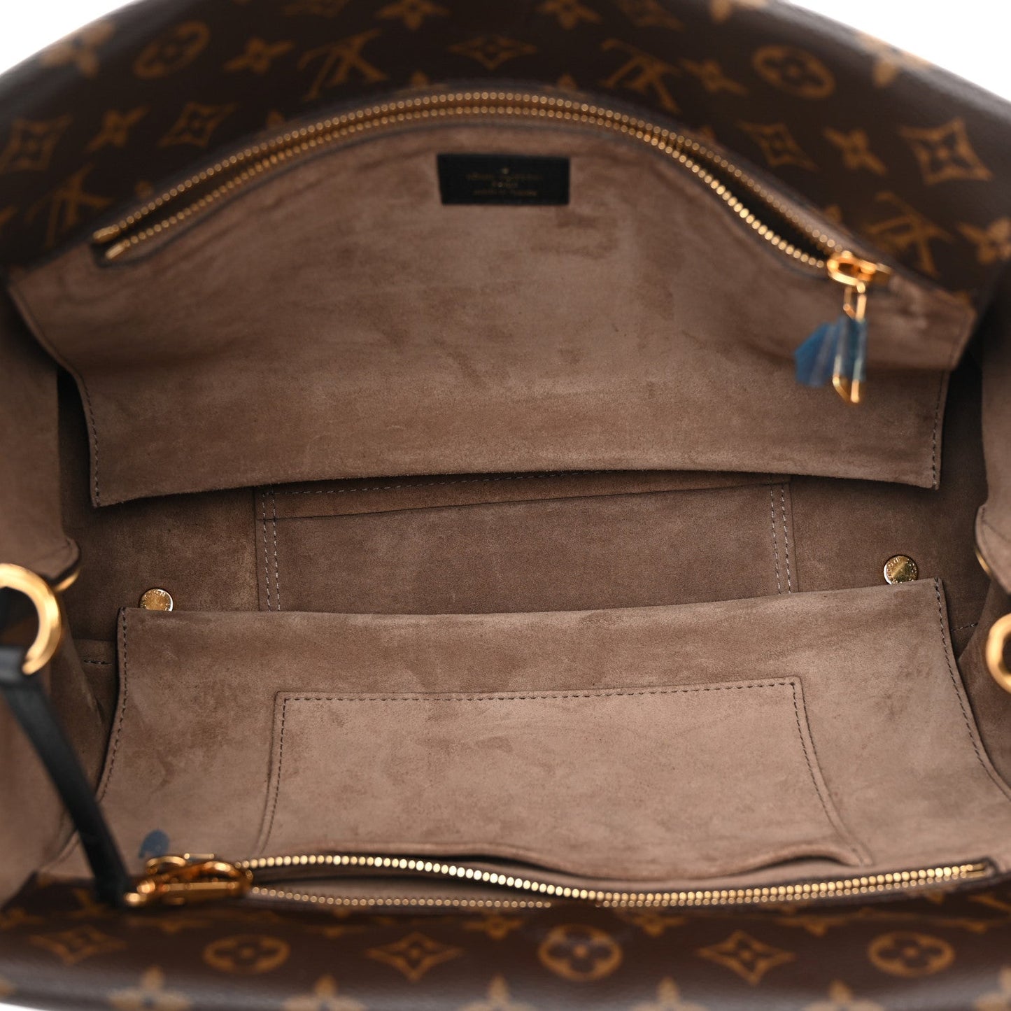 Monogram Tote W PM Black