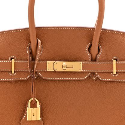 Togo Birkin 30 Gold