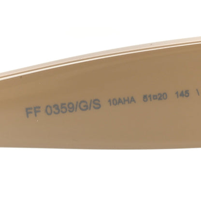 Acetate F is Fendi Sunglasses FF 0359/G/S Beige
