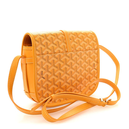 Goyardine Belvedere II PM Messenger Bag Yellow