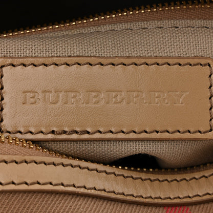 House Check Bridle Calfskin Medium Alchester Bowling Bag Trench