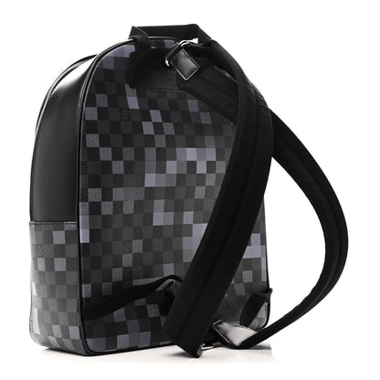 Damier Graphite Pixel Josh Backpack Gris