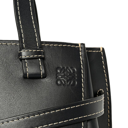 Calfskin Small Gate Tote Midnight Blue