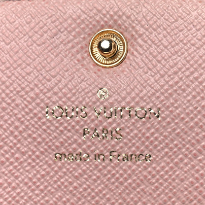 Damier Azur Emilie Wallet Rose Ballerine