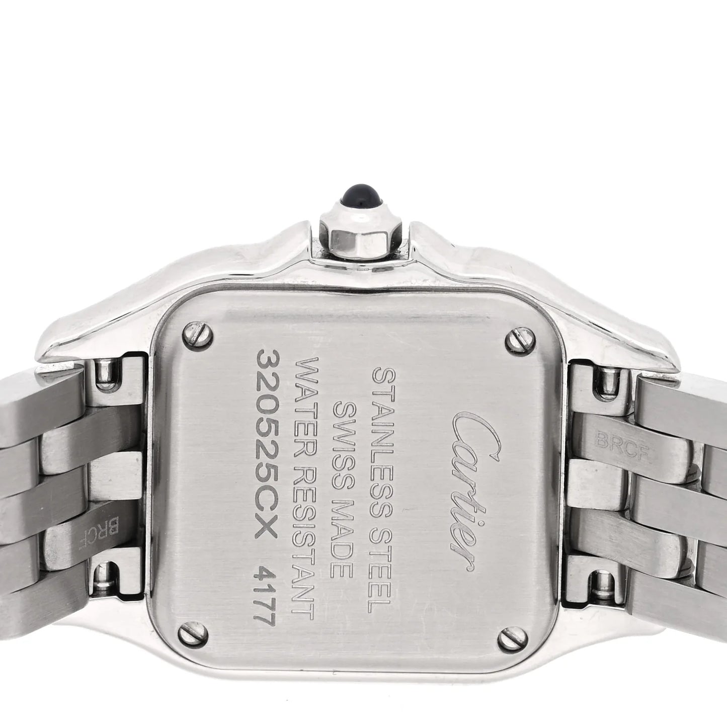 Cartier Stainless Steel 22mm Panthere Quartz Watch