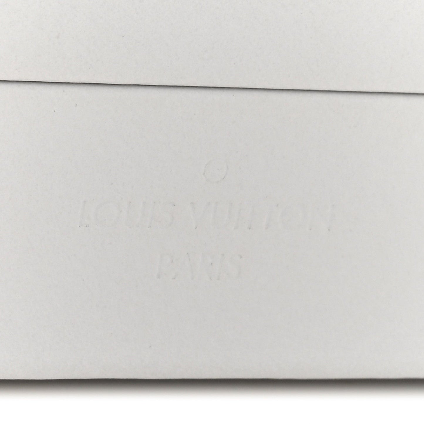 Calfskin Mirror Monogram Etched Jewelry Box Trunksu White