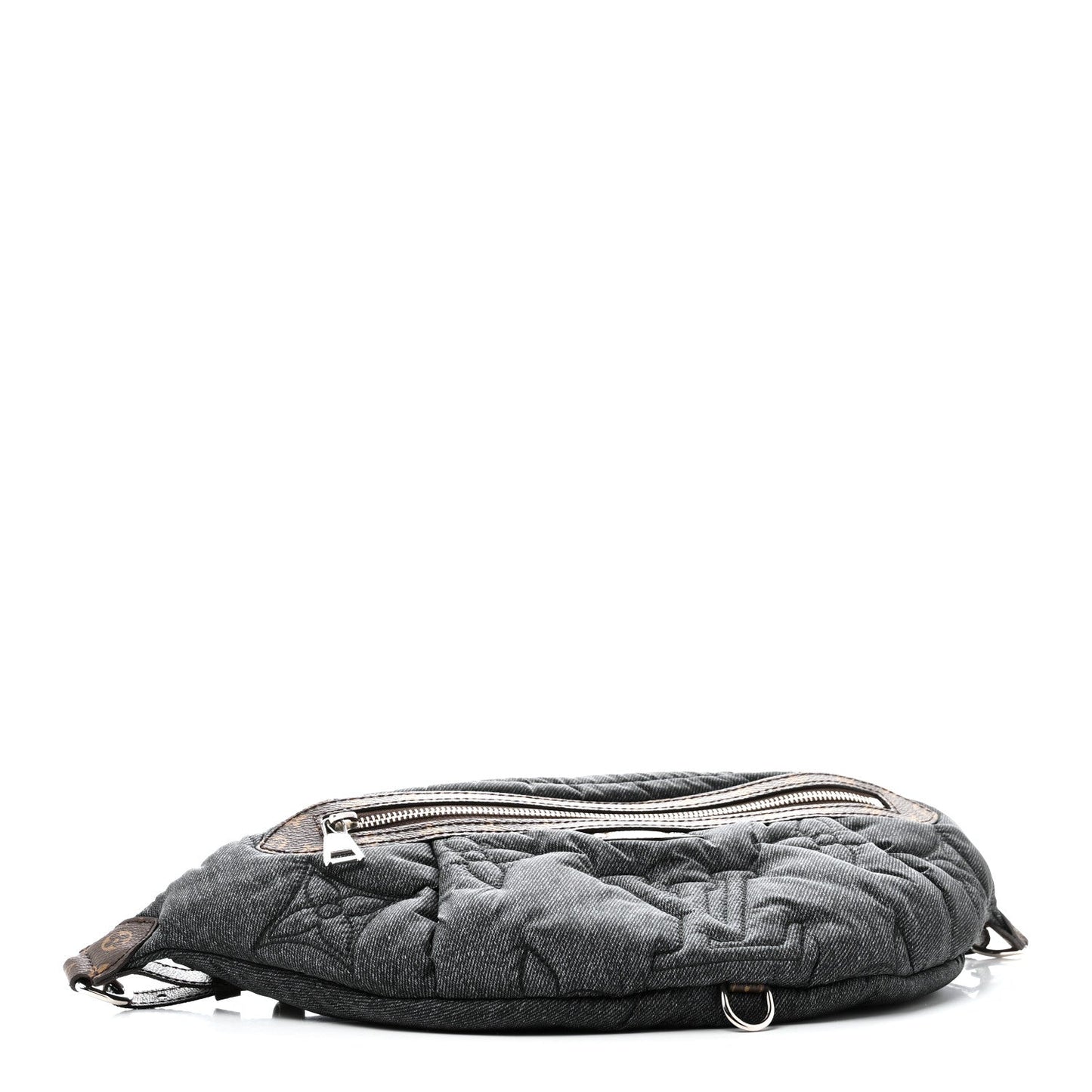 Econyl Monogram LV Ski High Rise Bumbag Black Jeans