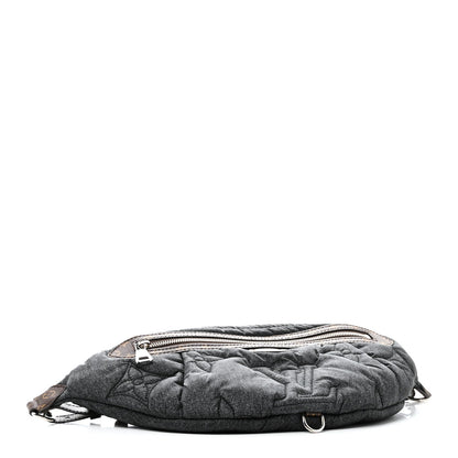 Econyl Monogram LV Ski High Rise Bumbag Black Jeans