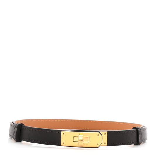 Odyssee Calfskin Kelly Belt Macassar