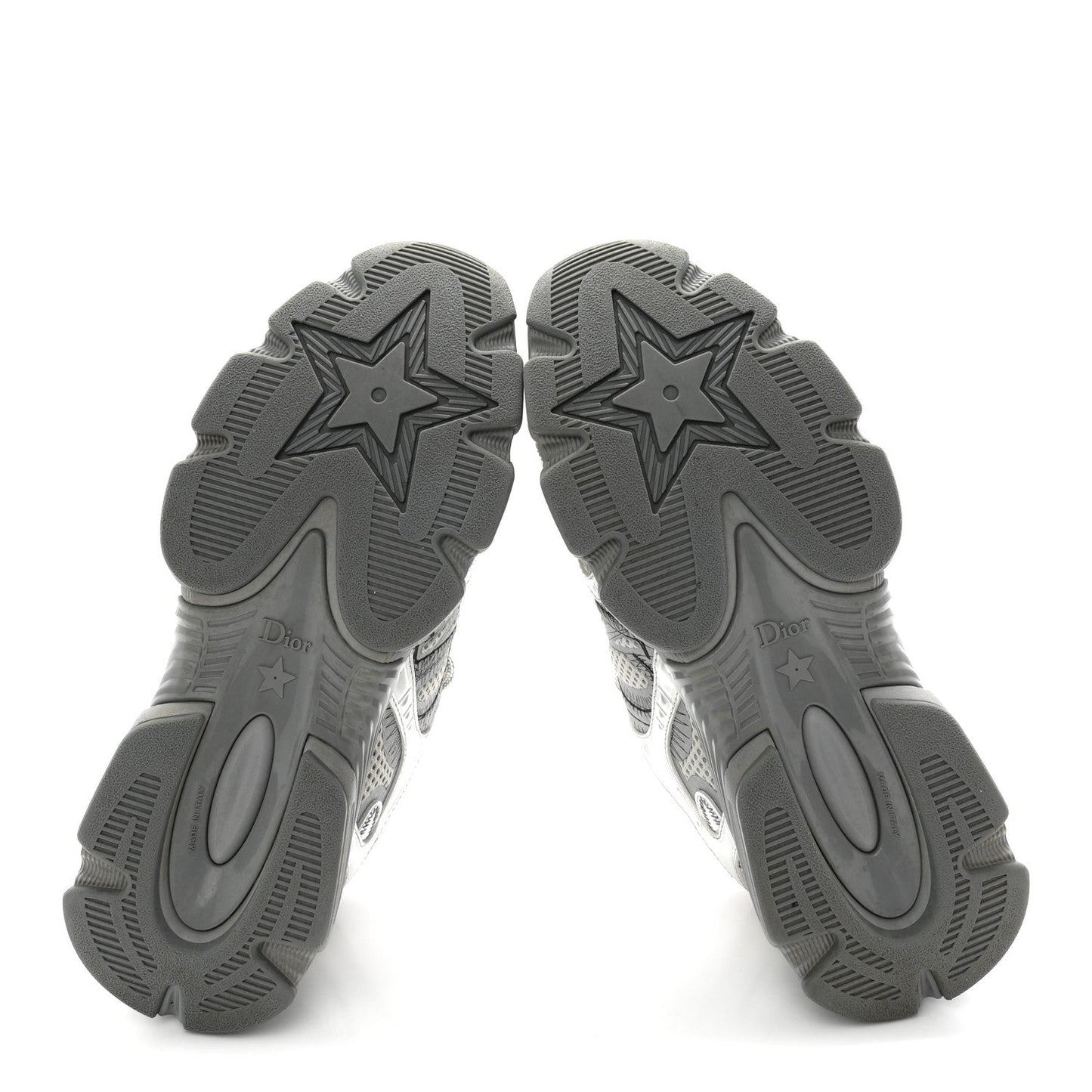 Technical Mesh Dior Chrono Sneakers 38 Silver