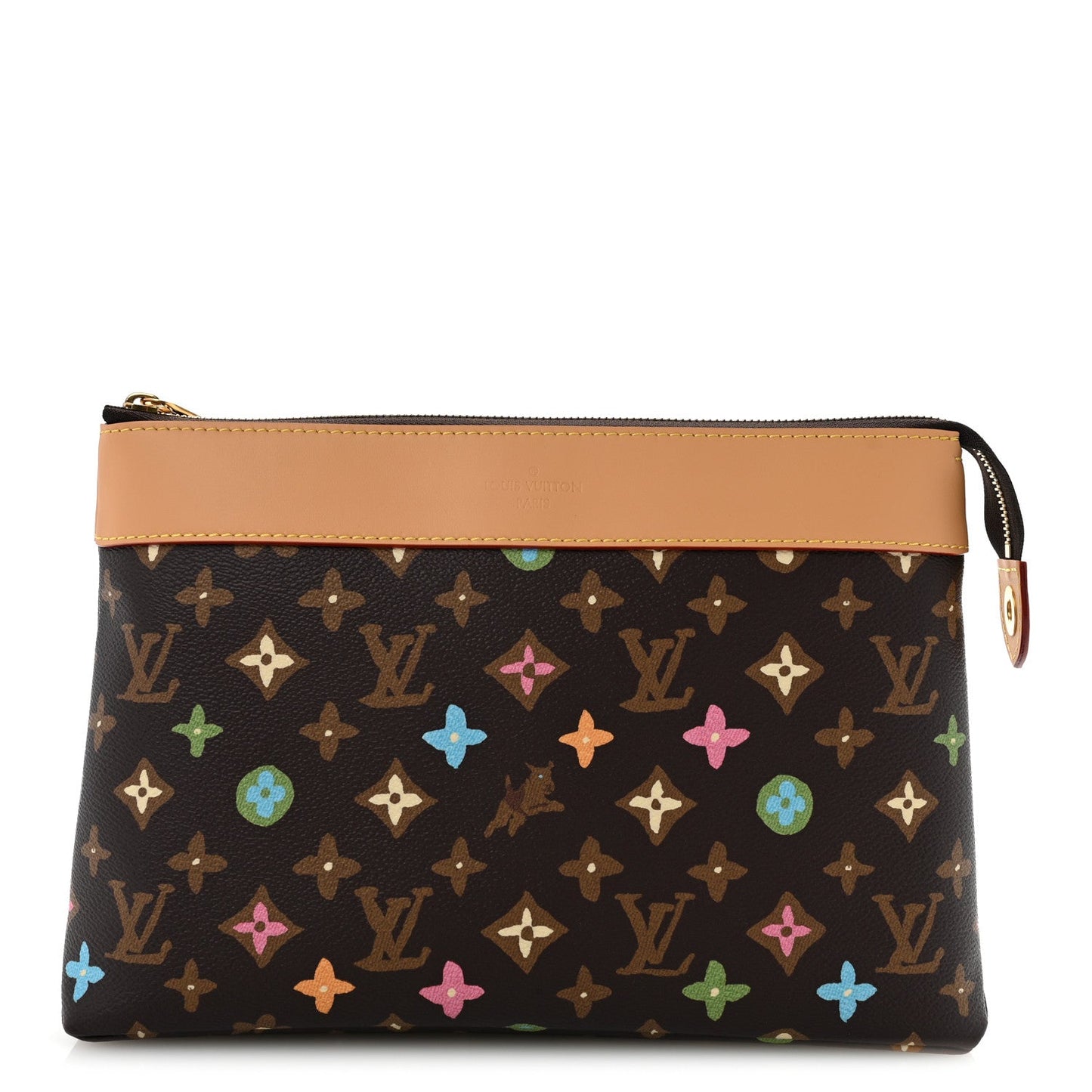 X TYLER THE CREATOR Monogram Craggy Pochette Voyage Souple Chocolate