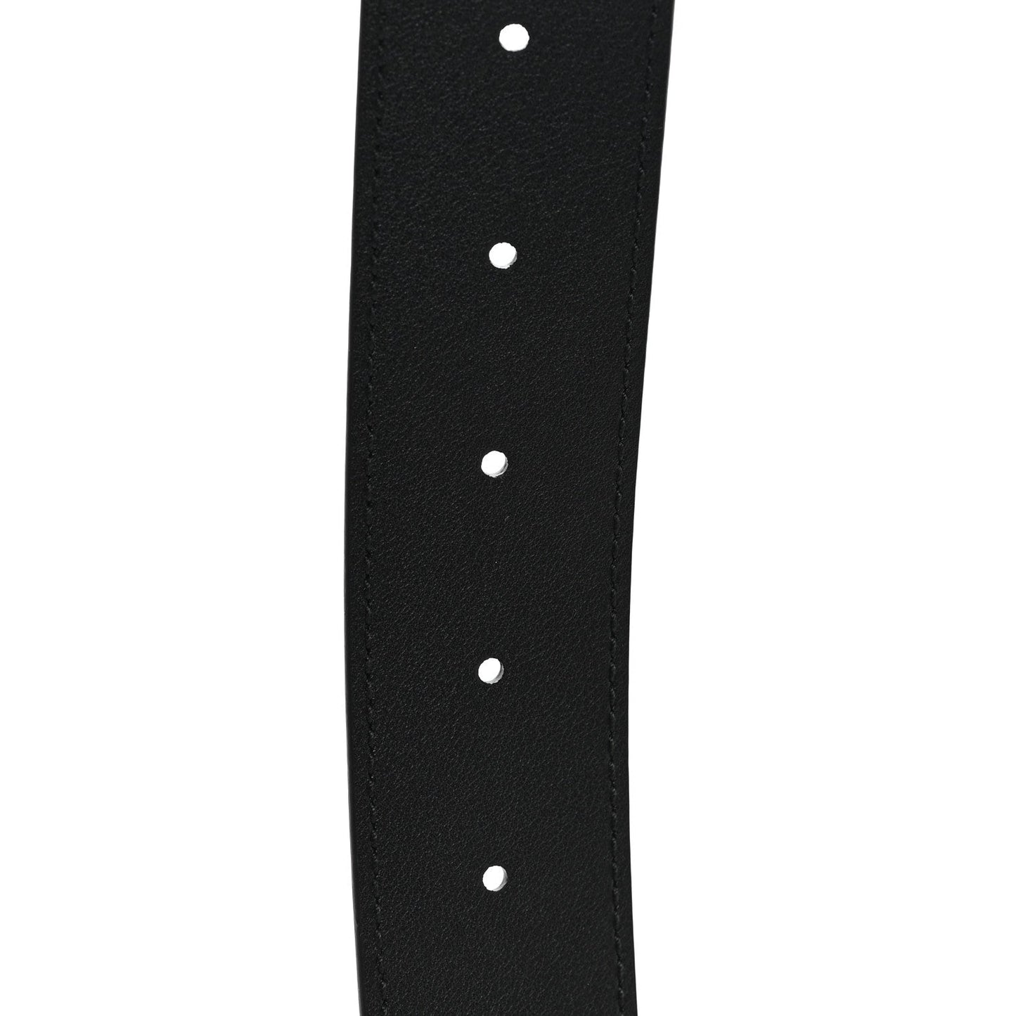 Moon Calfskin Round Plaque 85 34 Black
