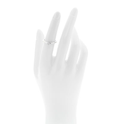Platinum Diamond .21ct Solitaire Engagement Ring 52 6