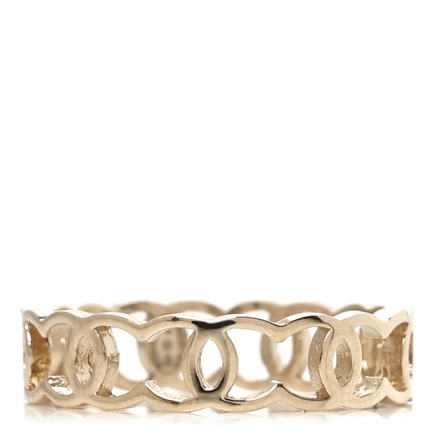 Metal CC Ring 54 7 Gold