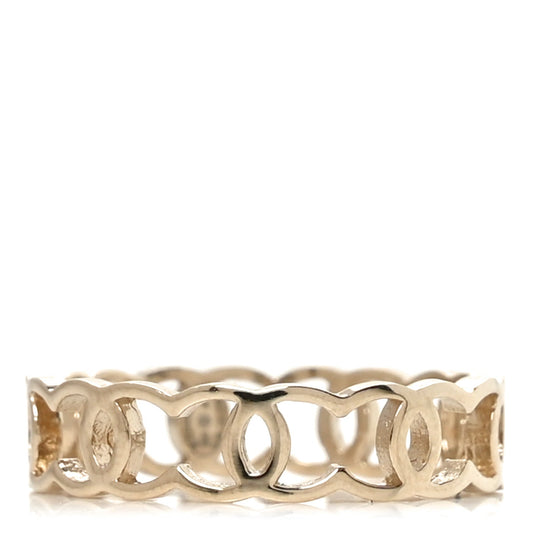 Metal CC Ring 54 7 Gold