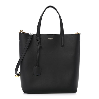 Calfskin Toy Shopping Tote Black