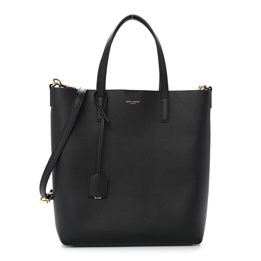 Calfskin Toy Shopping Tote Black