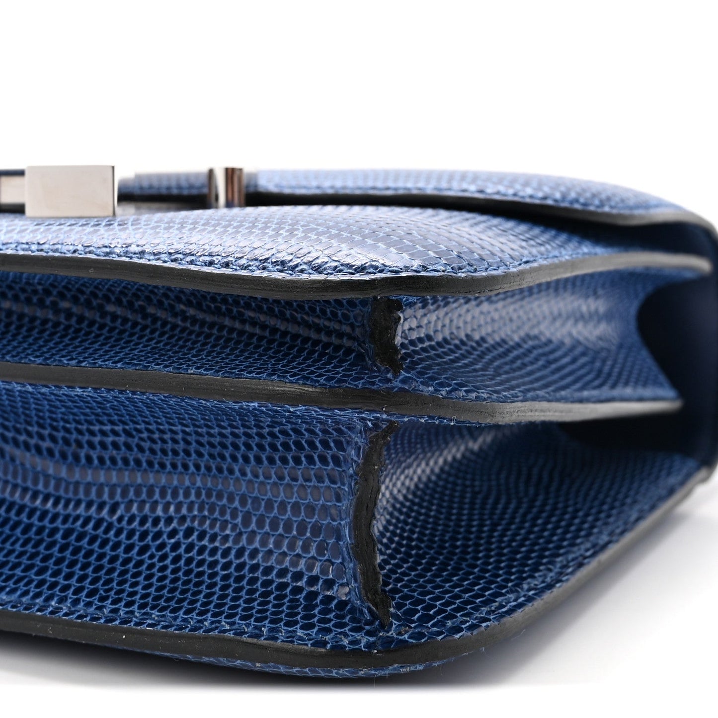 Lizard Constance 18 Bleu Saphir