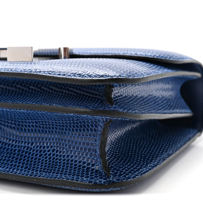 Lizard Constance 18 Bleu Saphir