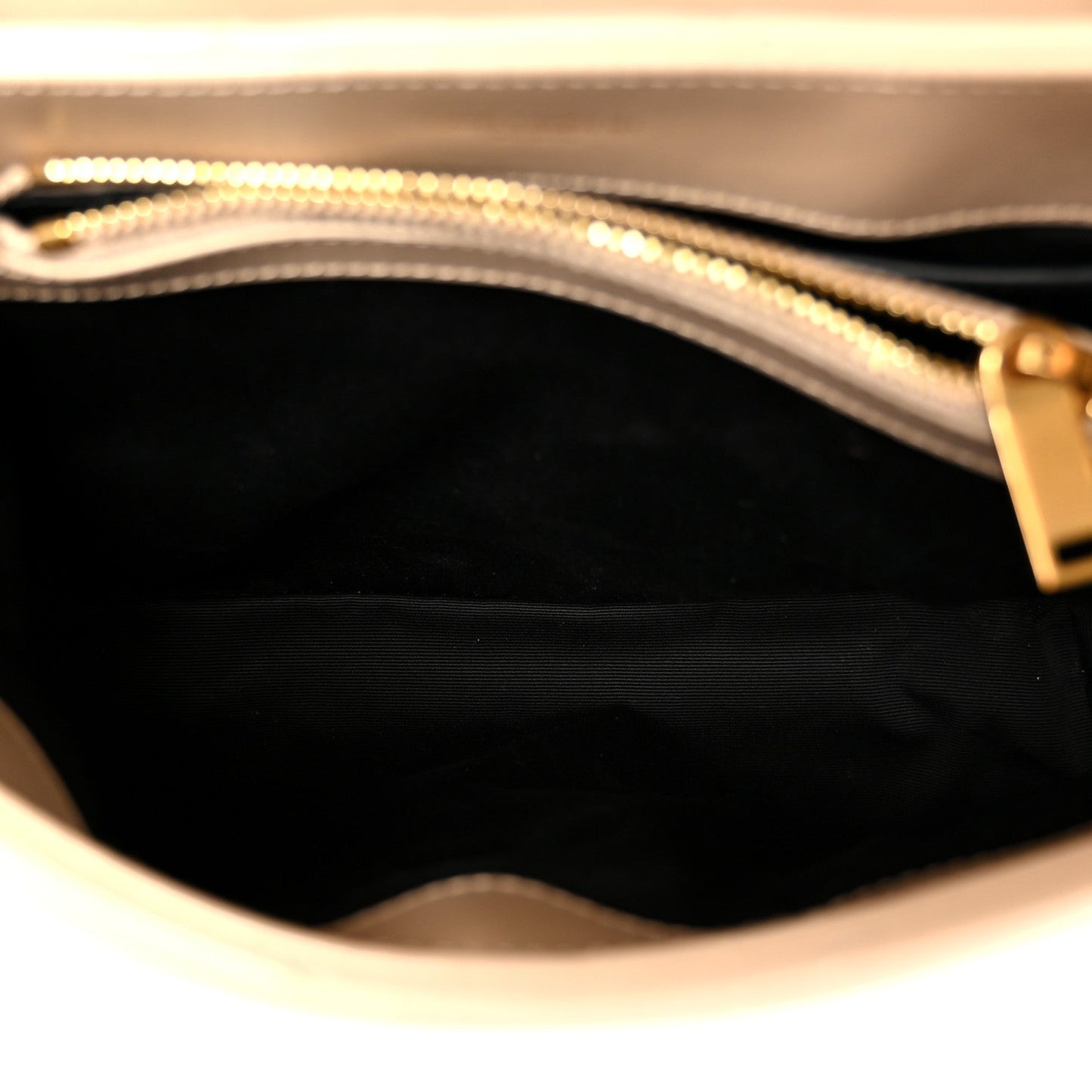 Calfskin Y Quilted Monogram Small Loulou Chain Satchel Dark Beige