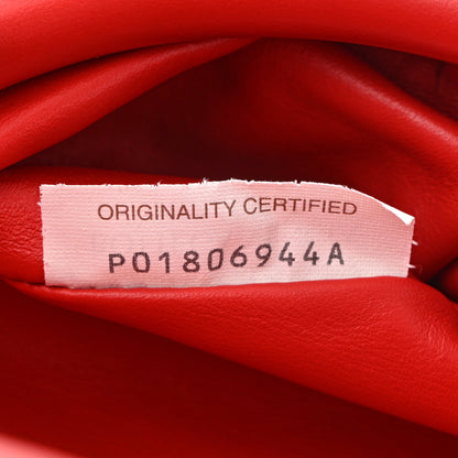 Nappa The Belt Chain Pouch Red