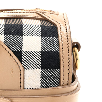 House Check Bridle Calfskin Medium Alchester Bowling Bag Trench