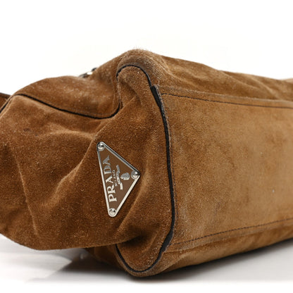 Scamosciato Suede Shoulder Bag