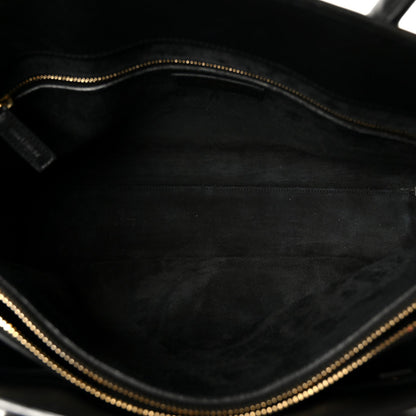 Calfskin Large Sac De Jour Carryall Black