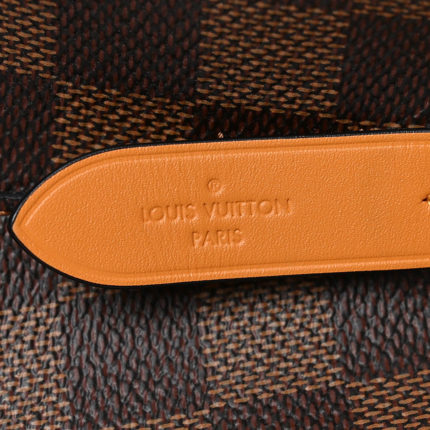 Damier Ebene Neonoe MM Safran