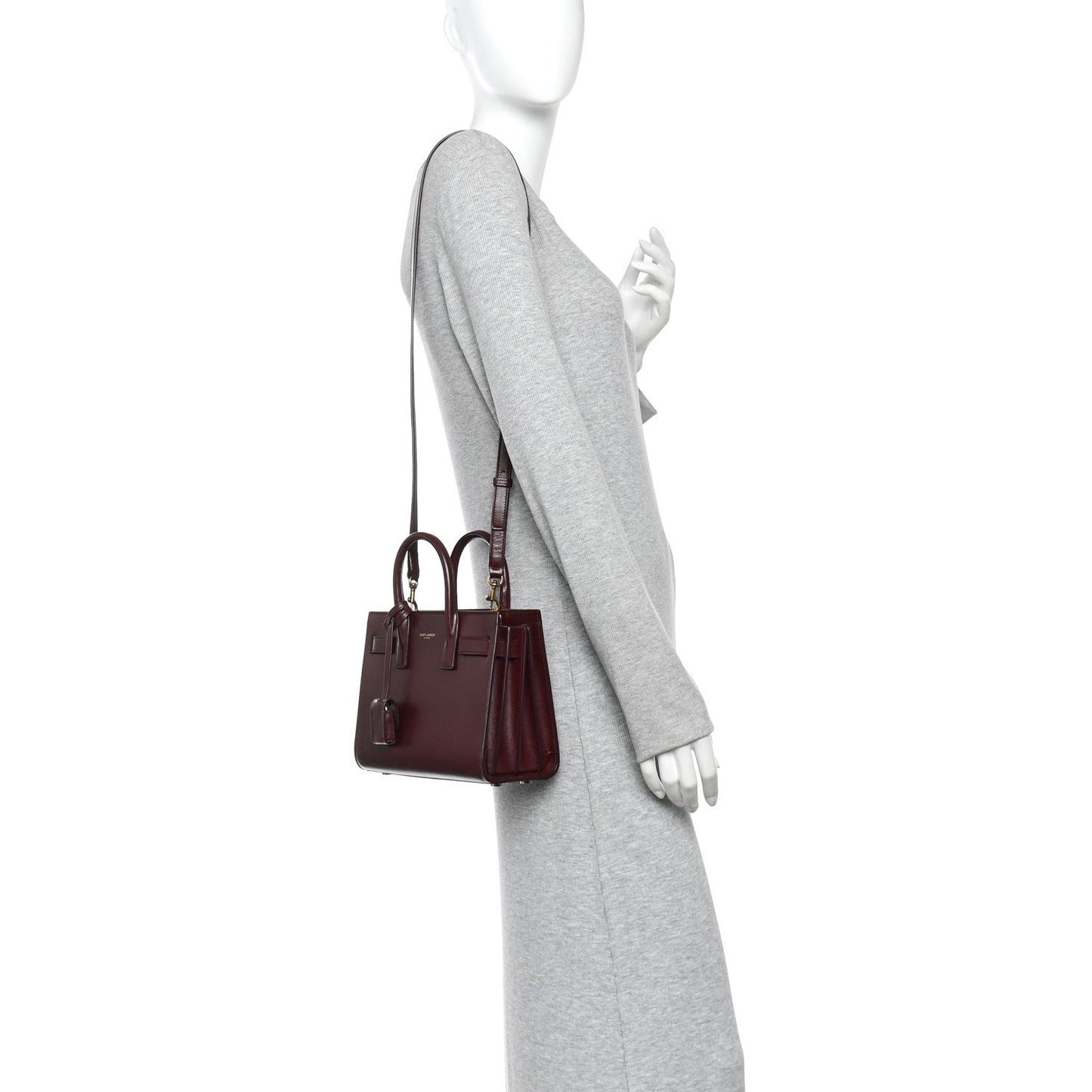 Calfskin Nano Supple Sac De Jour Red Velvet
