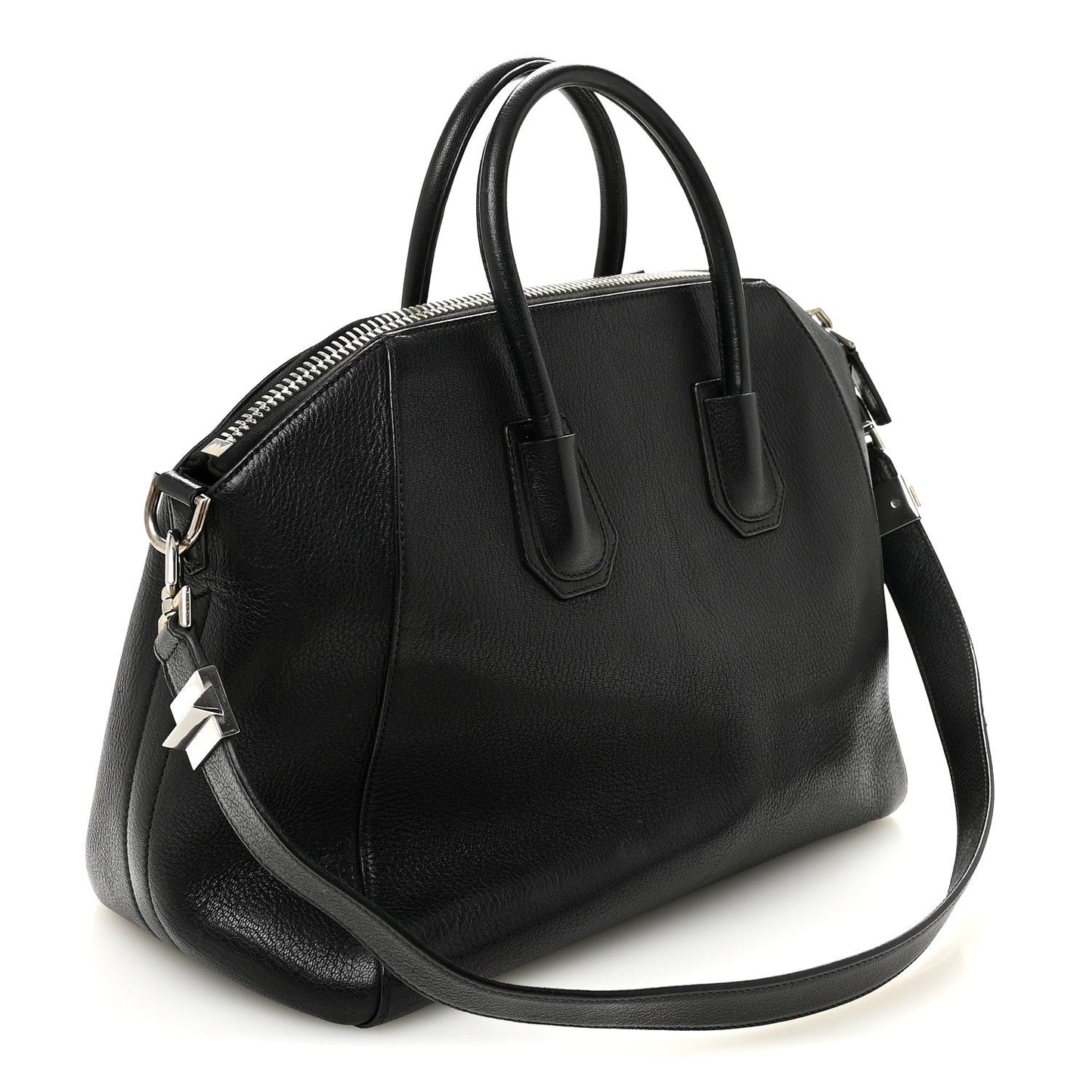 Sugar Goatskin Medium Antigona Black