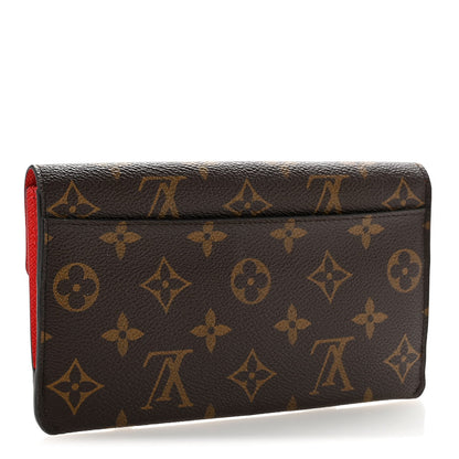 Monogram Jeanne Wallet Coquelicot