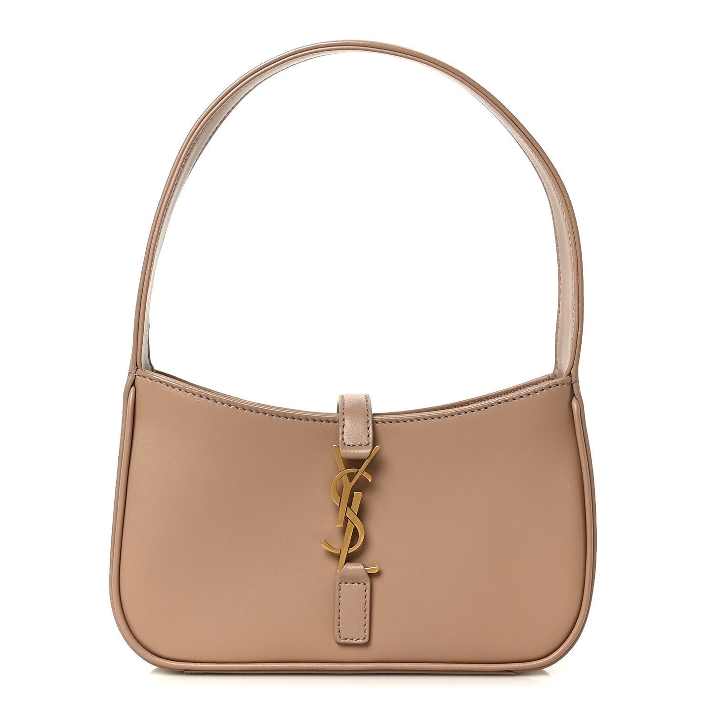 Smooth Calfskin Le 5 A 7 Mini Hobo Rosy Sand