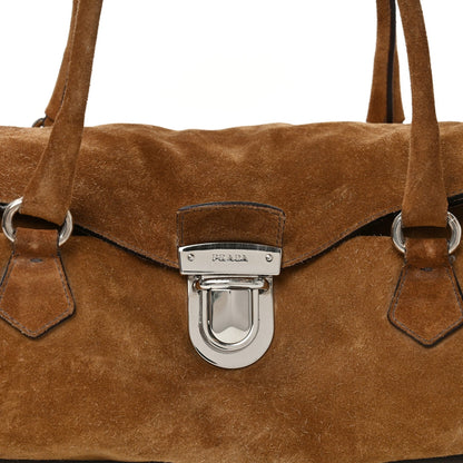 Scamosciato Suede Shoulder Bag