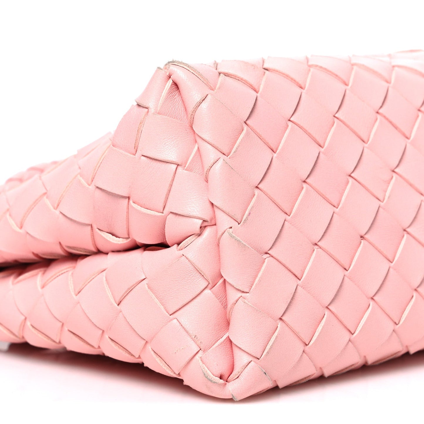 Nappa Intrecciato Small Andiamo Shoulder Bag Blush