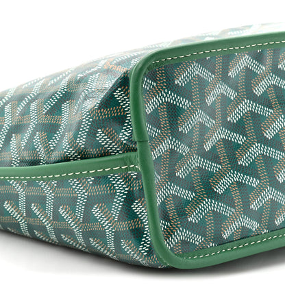 Goyardine Reversible Mini Anjou Green