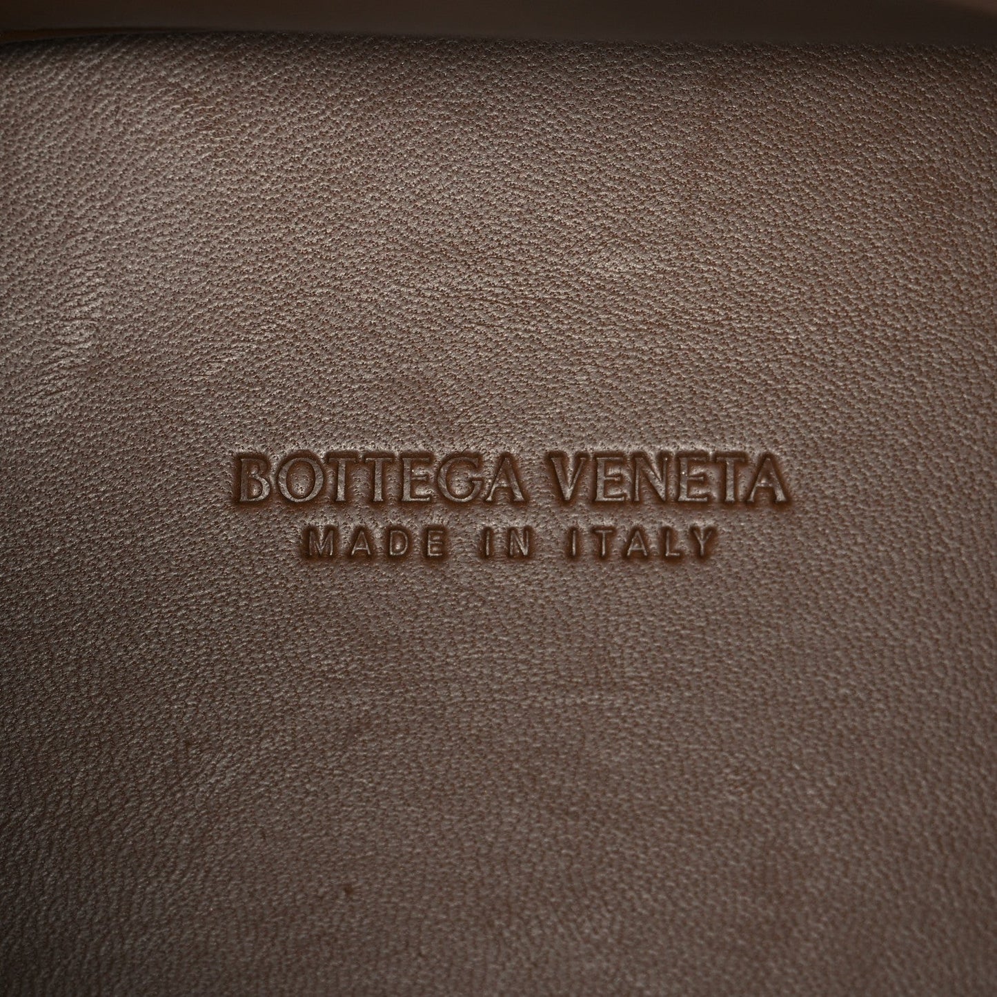 Nappa Intrecciato Small Andiamo Shoulder Bag Nocciola
